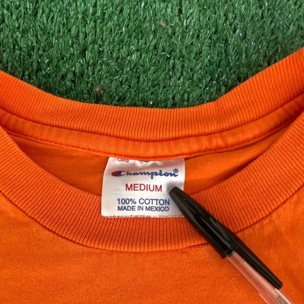 Vintage Y2K Champion Syracuse University Orange T-Shirt M Collegiate Athleisure - Picture 3 of 4